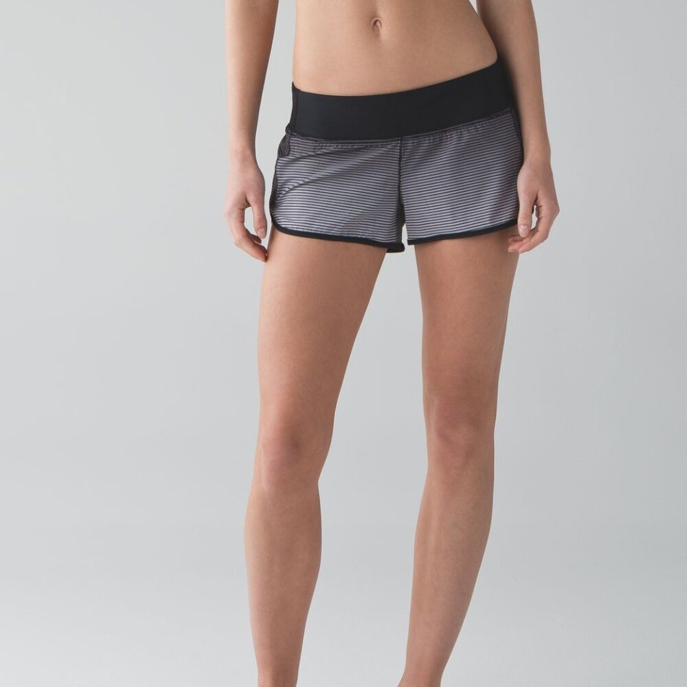 EUC Lululemon Speed Short *H2O Water-friendly Size 4